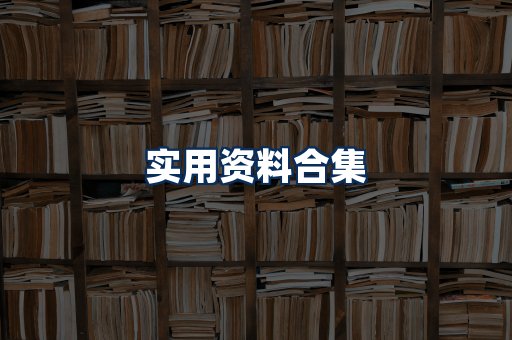 实用PDF资料展示